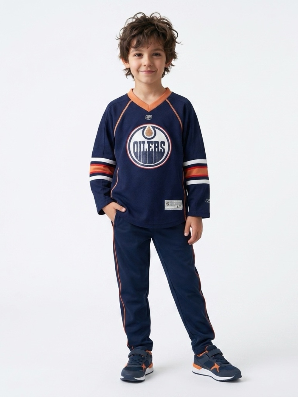 Youth Reebok NHL Licensed Oilers Jersey